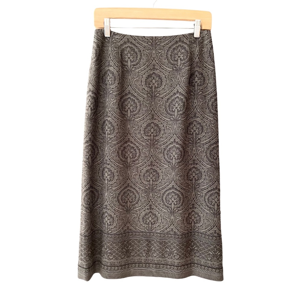 Pendleton Wool Skirt - Gray Pattern - image 1